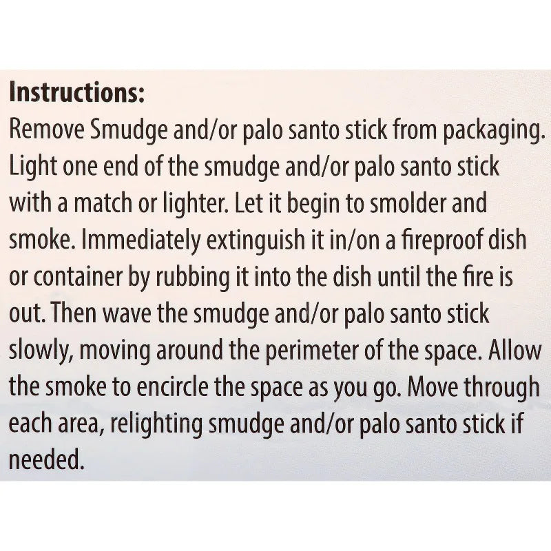 Premium Smudge Collection Sage and Palo Santo Incense Set