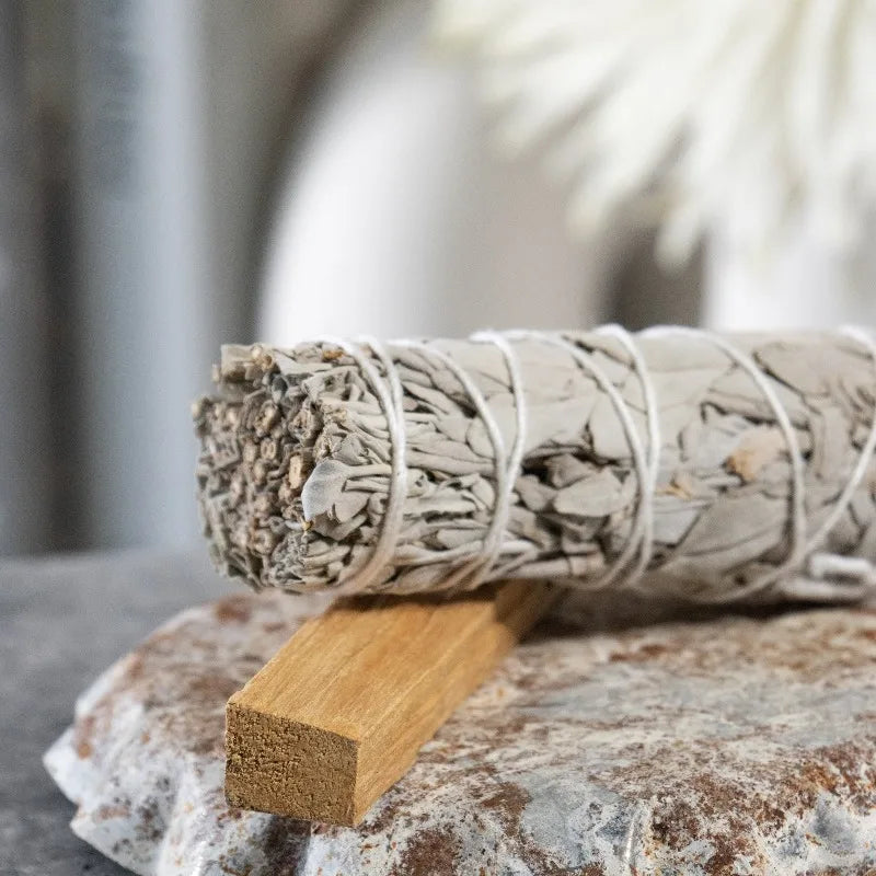 Premium Smudge Collection Sage and Palo Santo Incense Set