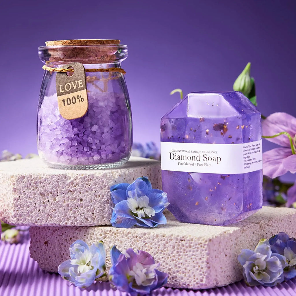 Lavender Calming Retreat Spa Gift Basket Set - Perfect Birthday, Christmas, Valentine's Day & Mothers Day Gift