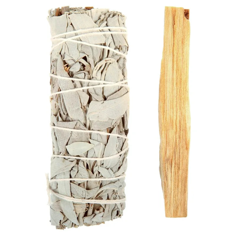 Premium Smudge Collection Sage and Palo Santo Incense Set