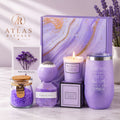 Lavender Calming Retreat Spa Gift Basket Set - Perfect Birthday, Christmas, Valentine's Day & Mothers Day Gift